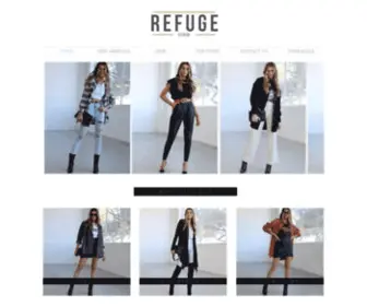 Refuge.com.au(Refuge-clothing) Screenshot