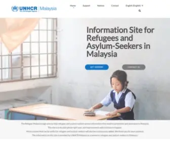 Refugee-Malaysia.org(Refugee Malaysia) Screenshot