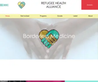 Refugeehealthalliance.org(Refugee Health Alliance) Screenshot