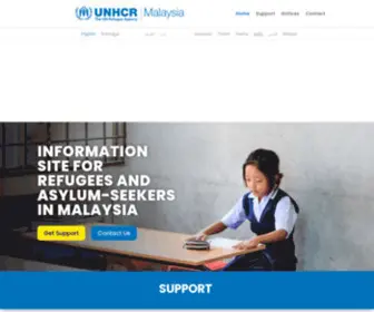 Refugeemalaysia.org(Refugee Malaysia) Screenshot