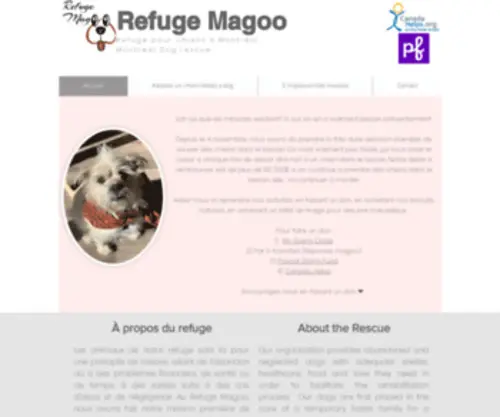 Refugemagoo.org(Refuge Magoo) Screenshot