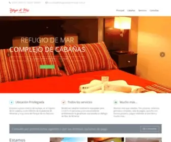 Refugiodemarmiramar.com.ar(Refugio de Mar. Apart Hotel y Cabañas) Screenshot