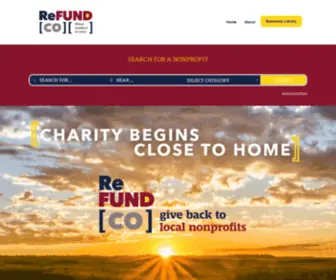 Refundwhatmatters.org Screenshot