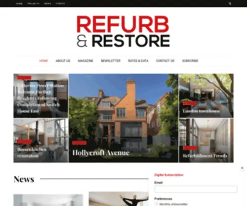 Refurbandrestore.co.uk(Refurb and Restore) Screenshot
