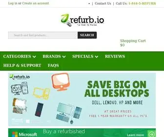 Refurb.io(Refurbished Laptops & Desktops from Dell) Screenshot