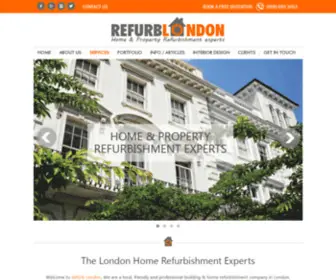 Refurbishmentcompanylondon.com(Home Refurbishment Company London) Screenshot