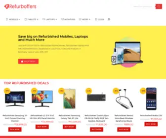 Refurboffers.com(India's #1 Online Site for Refurbished Mobile Phones) Screenshot