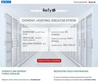 Refy.pl(Hosting bez opłat) Screenshot
