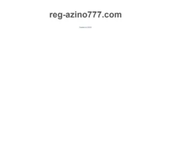 Reg-Azino777.com(This is a default index page for a new domain) Screenshot