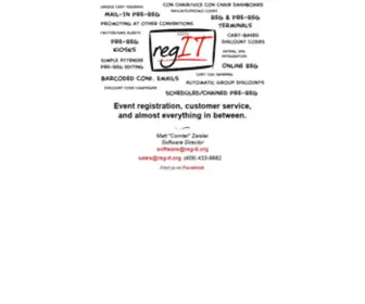 Reg-IT.org(Event registration) Screenshot
