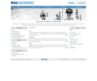 Regalcad.com(Regal CAD Services) Screenshot