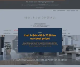 Regalfloorcoverings.com(Regal Floor Coverings) Screenshot