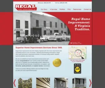 Regalhomeimprovement.com(Exterior Remodeling In Richmond) Screenshot