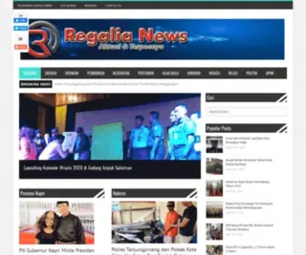 Regalianews.com(Aktual & Terpercaya) Screenshot