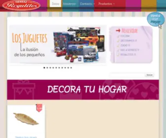 Regalitostenerife.com(Tiendas Regalitos: Tiendas especializadas en productos de regalos) Screenshot