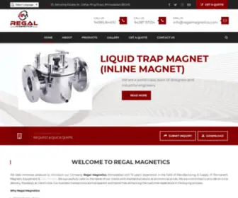 Regalmagnetics.com(Regal Magnetics) Screenshot