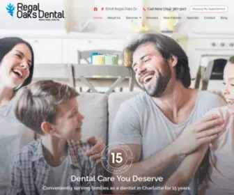 Regaloaksdental.com(Regal Oaks Dental) Screenshot