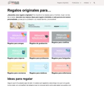 Regalopara.org(200 REGALOS ORIGINALES # 2021) Screenshot