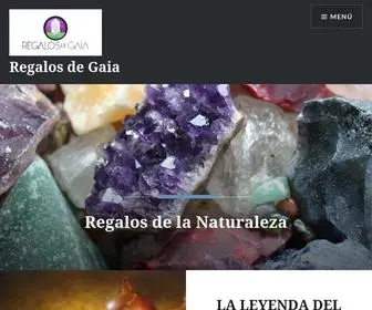 Regalosdegaia.net(Regalos de la Naturaleza) Screenshot