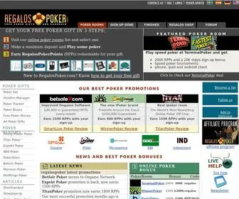 Regalospoker.com(Porker promos) Screenshot