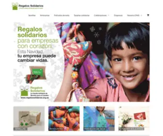 Regalossolidarios.org.es(Regalossolidarios) Screenshot
