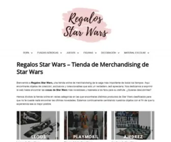 Regalosstarwars.com(Regalos Star Wars) Screenshot