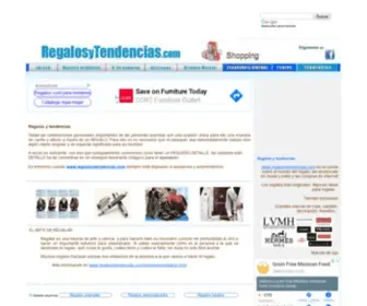 Regalosytendencias.com(Regalos, tendencias en moda y estilo, compras en Internet) Screenshot