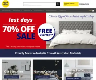 Regalsleepsolutions.com.au(Regal Sleep Solutions) Screenshot