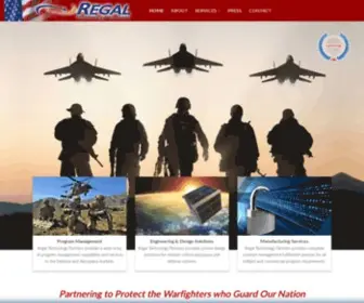 Regaltechnology.com(Product Manufacturing & Design Solutions) Screenshot