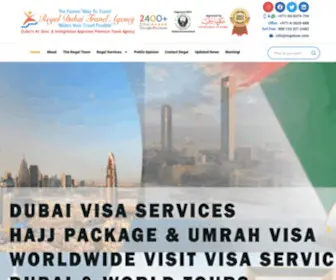 Regaltoursuae.com(Regal Tours Worldwide) Screenshot