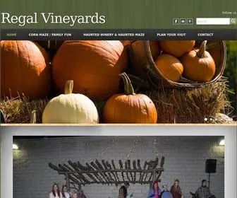 Regalvineyards.com(Regal Vineyards) Screenshot