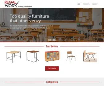 Regalworx.co.za(Furniture for Schools) Screenshot