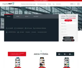 Regaly-Net.sk(Kovové) Screenshot