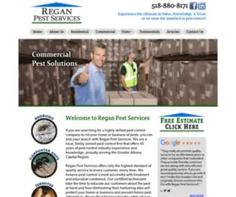 Reganpestservices.com(Regan Pest Services) Screenshot