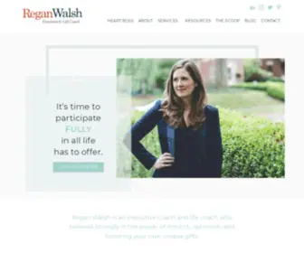 Reganwalsh.com(Regan walsh) Screenshot