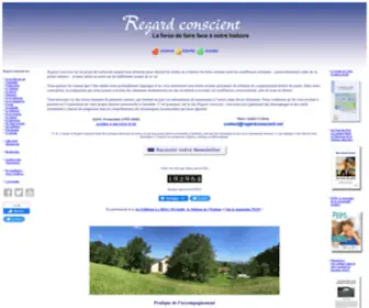 Regardconscient.net(Regardconscient) Screenshot