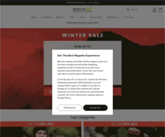 Regatta.com(Great Outdoors) Screenshot