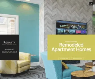 Regattaapts.com(Regatta Apartments) Screenshot