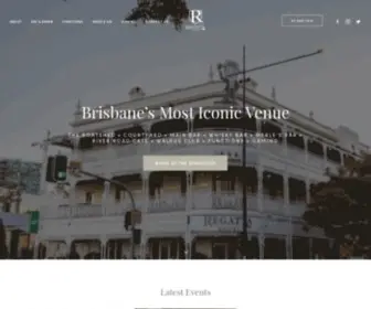 Regattahotel.com.au(The Regatta Hotel) Screenshot