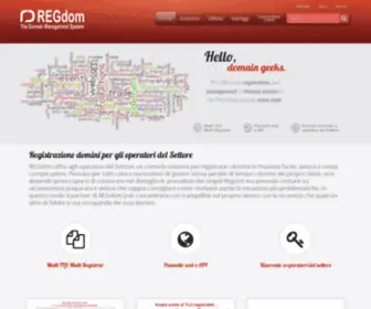 Regdom.it(Registrazione domini) Screenshot