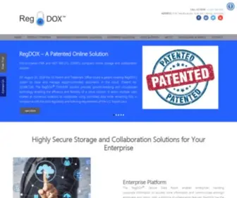 Regdox.com(RegDOX Solutions) Screenshot
