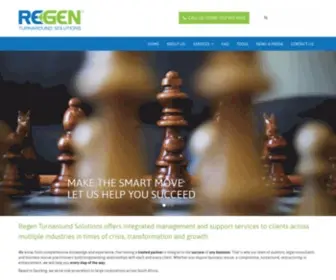 Regen-TS.co.za(Regen Turnaround Solutions) Screenshot