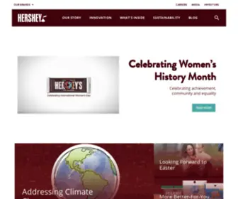 Regen2Recover.com(The Hershey Company) Screenshot