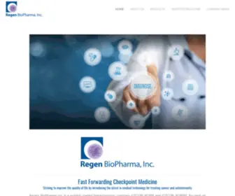 Regenbiopharmainc.com(Regen BioPharma) Screenshot