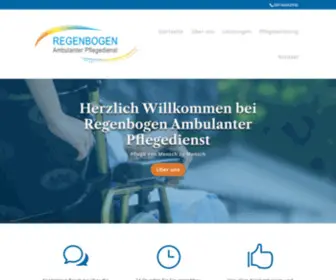 Regenbogen-Pflegedienst.com(Häusliche Krankenpflege) Screenshot