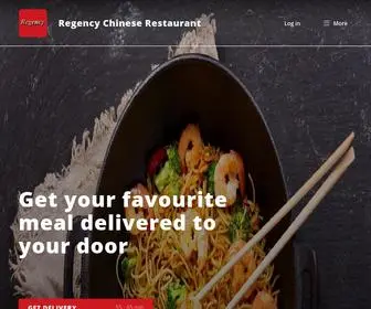 Regency-Restaurant.com(Regency Chinese Restaurant) Screenshot