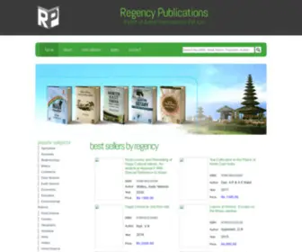 Regencybooks.com(Regency Books) Screenshot