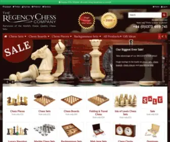 Regencychess.co.uk(The Regency Chess Company) Screenshot