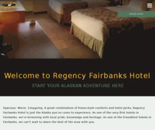 Regencyfairbankshotel.com(Fairbanks Hotels) Screenshot