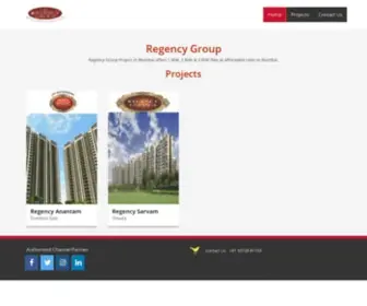 Regencygroups.com(Lodha Groups) Screenshot